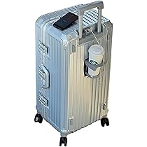 希少オールドヴィンテージ・西ドイツパーツ＆完全USA製／大型アルミキャリーケース OUNCE フレーム ボディ オールアルミ合金 軽量 スーツケース S